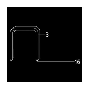 MILES STAPLES NO. 80(REGULAR)-3.00MM 5000 STAPLE