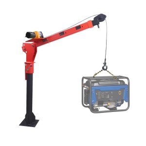 SR STAND FOR JEEP WINCH - (PORTABLE SWIVEL TRUCK CRANE) 1000 KG * 70 KG