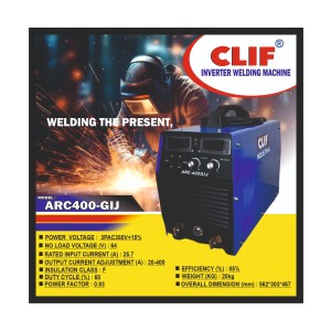 CLIF INDUSTRIAL WELDING MACHINES ARC 400 GIJ (HUTONG FACTORY) ARC 400 GIJ (1PCS)