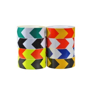 SAFETY REFLECTIVE RETRO ARROW TAPE (LS-187)