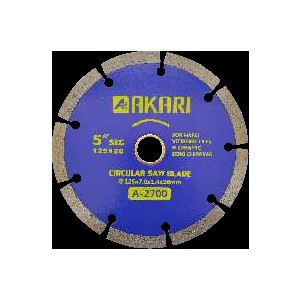 Akari MARBLE CUTTING BLADE AKARI NEW SERIES A-2700 5" CERAMIC (200PCS)