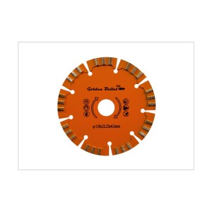 GOLDEN BULLET ORANGE WALL GROOVING BLADE SEGMENTED (FOR WGM 9567) 129MM