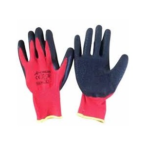 SAFETY PITON RUBBER COATED RED/BLACK (LS-124)
