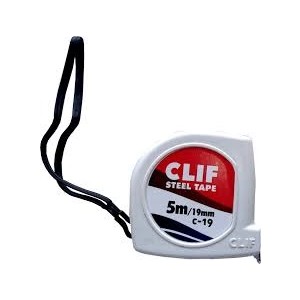 CLIF PROFESSIONAL MEASURING TAPES 5MTR (120PCS)