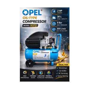 OPEL 5372 - AIR COMPRESSOR 30LT (OIL TYPE)