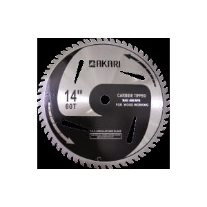 Akari TCT FOR WOOD CUTTING (AKARI) 14" X 60T (10PCS)