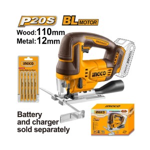 INGCO 20V CORDLESS JIG SAW - CJSLI1008