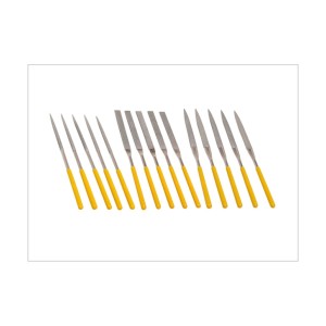 GOLDEN BULLET 14CM DIAMOND NEEDLE FILE LOOSE .16CM THREE SQUARE - NFL 163