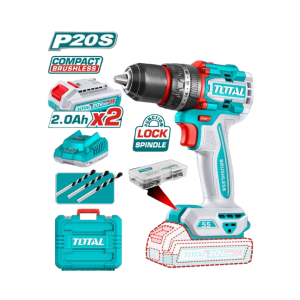 TOTAL COMPACT BRUSHLESS CORDLESS IMPACT DRILL 20V 55N.M. - TIDLI20558