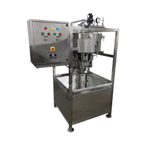 ADVANCE SODA/SOFT DRINK FILLER – SEMI AUTOMATIC ROTARY – WITH 9 HEADS (COUNTER PRESSURE FILLER) FOR GLASS BOTTLES - CPT – R – G – 9