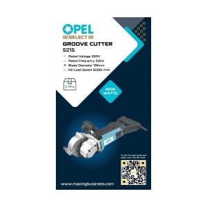 OPEL SELECT 5215 - 135MM GROOVE CUTTER (7BLADES)
