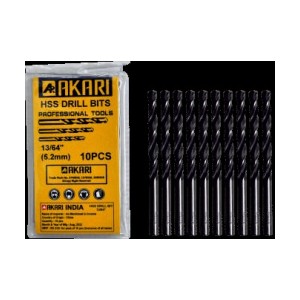 Akari HSS DRILL BITS (JOBBER) 13/64" 5.2 MM (100PCS)
