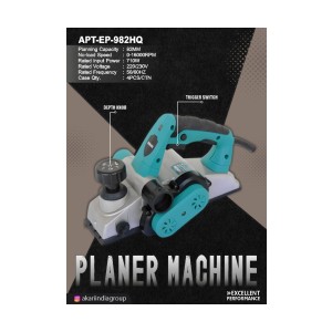 Akari Electric Planner (82Mm) (0-16000Rpm) (4 Pcs) - Apt-Ep-982Hq