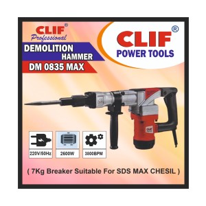 CLIF PROFESSIONAL DEMOLITION HAMMER (BMC) DM0835 (2PCS)
