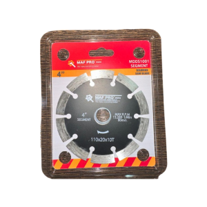 MAF PRO DIAMOND SAW  BLADE 4" SEGMENT - MDDS1001