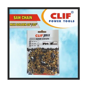 CLIF MAX CHAIN - GOLDEN 22INCH (100PCS)
