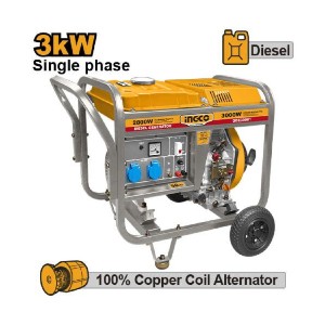 INGCO DIESEL GENERATOR 200-240V - GDE30001