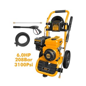 INGCO GASOLINE PRESSURE WASHER [1PC] 6HP 214 BAR - GHPW2003