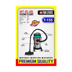 AKARI VACUUM CLEANER 1500W 40LTR APTVC40L