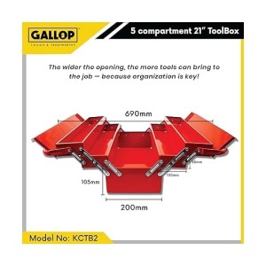 GALLOP TOOL BOX 21" - KCTB2