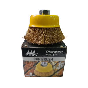 AAA CUP BRUSH 3" CRIMP