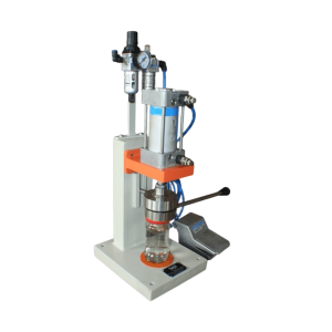 ADVANCE LUG CAP SEALING MACHINE – PNEUMATICALLY OPERATED FOR GLASS BOTTLES - LCM – P