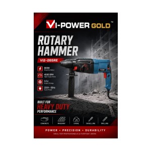 VI-POWER GOLD ROTARY HAMMER 800W - VI2-26SRE
