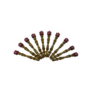 JON BHANDARI POWER BIT 10PCS (GOLDEN COLOUR) WITH RING - 100 MM - P-065