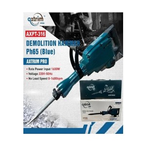 AXTRIM PRO (BLUE SERIES) DEMOLITION HAMMER - PH65 (BLUE) - AXPT-316