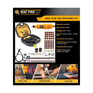 MAF PRO 252pcs Die Grinder - MG2525