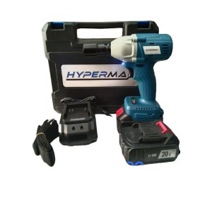 Hypermax Cordless Wrench CW-20B 430NM IMPACT WRENCH KIT