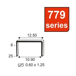 KAYMO STAPLES JK 77912 779 SERIES ST77912JK (5000PCS/BOX)