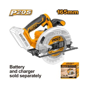 INGCO 20V LITHIUM-ION CIRCULAR SAW - CSLI1651