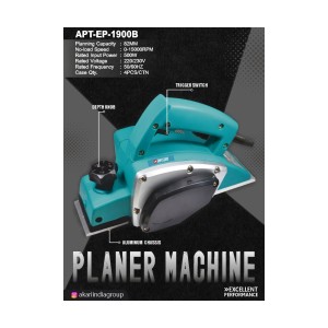 Akari Electric Planner (Plastic Body) (82Mm) (0-15000Rpm) (4 Pcs) - Apt-Ep-1900B