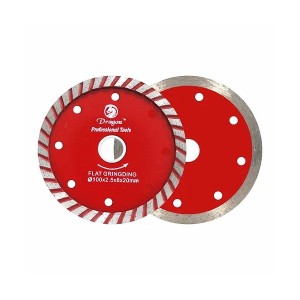 DRAGON 4" (4422) 4" FLAT TURBO TWO SIDE (TURBO+RIM)