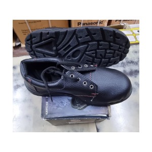 SBS ECCO SYNTHETIC LEATHER SAFETY SHOES WITH STEEL TOE SIZES: 9 (ISI CERTIFIED)