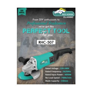 RED HORSE ANGLE GRINDER 150MM (NEW BEAT) - RHC - 507
