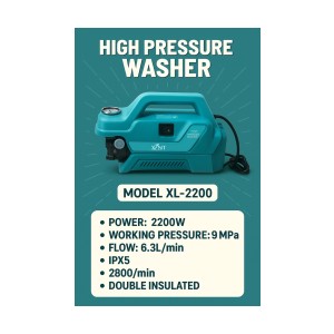 XLNT HIGH PRESSURE WASHER 2200W - XL-2200
