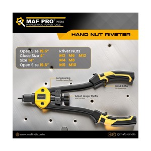 MAF PRO HAND NUT RIVETER 4"-19.5"