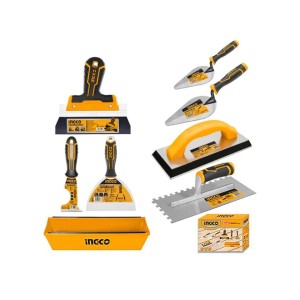 INGCO BRICKLAYING & PLASTERING TOOLS SET - COS23076