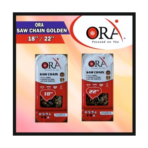 ORA -METAL BOX CHAIN - GOLDEN 22INCH (50PCS)