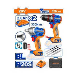 WADFOW CORDLESS 2 PCS COMBO KIT 20V - WCK20275 COMBO KIT