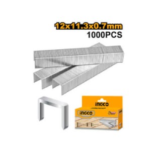 INGCO 1000PCS STAPLES 12X0.7MM - STS0112