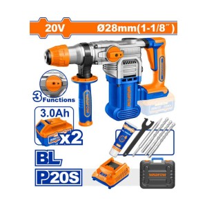 WADFOW CORDLESS ROTARY HAMMER 20V - WLM1B283