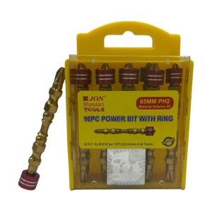 JON BHANDARI POWERBIT 65MM/PH2 - 10PCS (HIGH TORQUE) - P-037