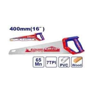 EMTOP HAND SAW 16INCH EHAS4002