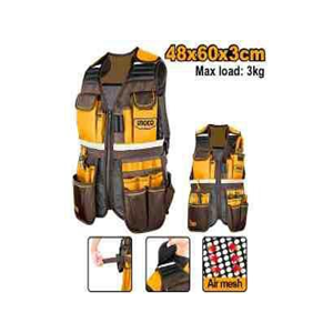 INGCO 17 POCKETS  TOOL VEST 3KGS - HTVT09028