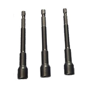 GOLDEN BULLET NUT RUNNER MAGNETIC BLACK 8MMX50MM - BNR 850