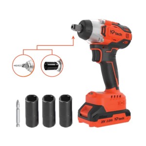 KP TECH CORDLESS IMPACT WRENCH & DRIVER 20V - BK-CLW3202