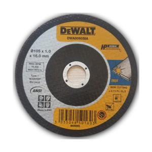 DEWALT CO - 100 X 1.0 X 16MM - MS / SS CUTTING - BULK PACK OF 50 NOS. DWA8060B50